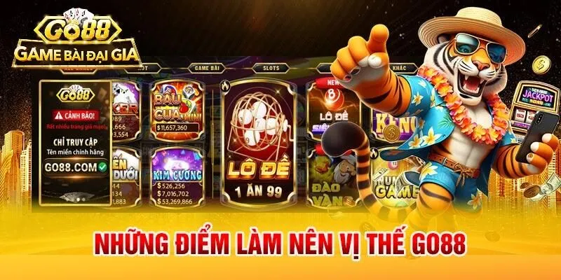 Điểm thu hút người chơi tại Go88