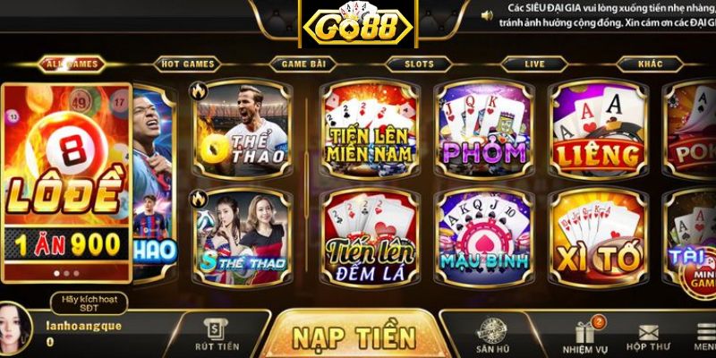 Giới thiệu về trò chơi tiến lên miền nam Go88