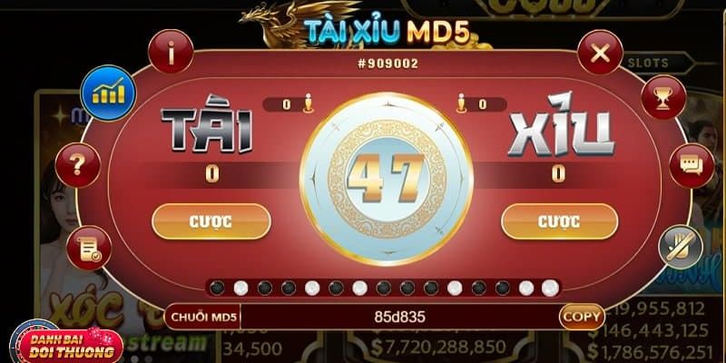 Tài xỉu MD5 60s là tiền về